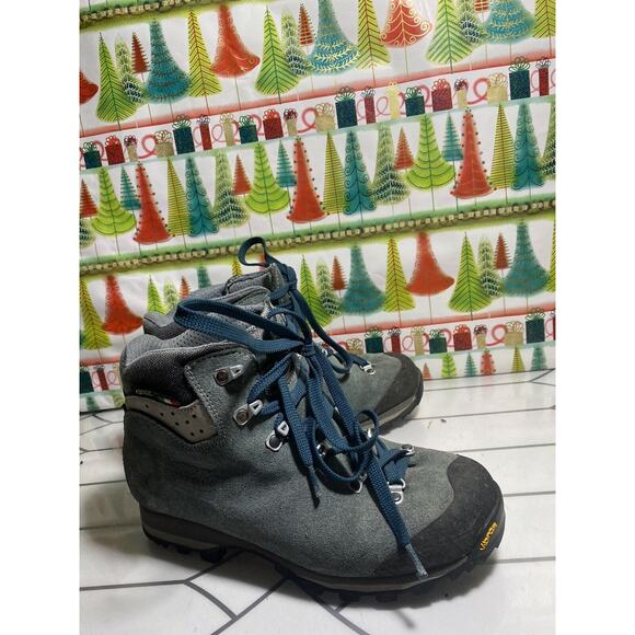 ZAMBERLAN TRACKMASTER GTX RR HIKING BOOT OCTANE BLUE Men’s Size 6 - Picture 1 of 12